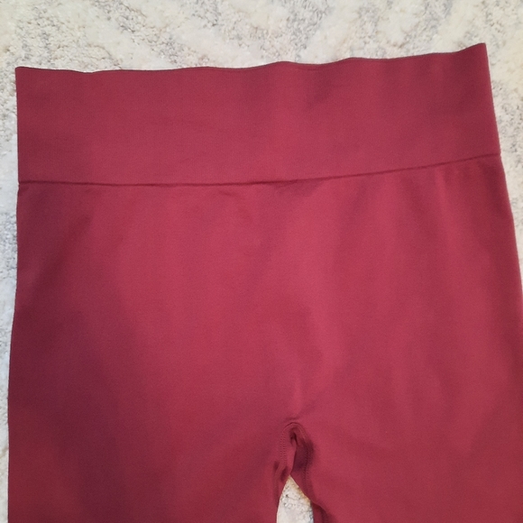 NWOT 💥 Knix Seamless Leggings, Colour: Dark Cherry, Size XL - Picture 5 of 11